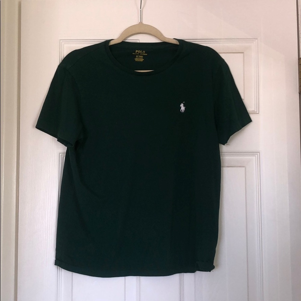 KID'S GREEN RALPH LAUREN POLO T-SHIRT